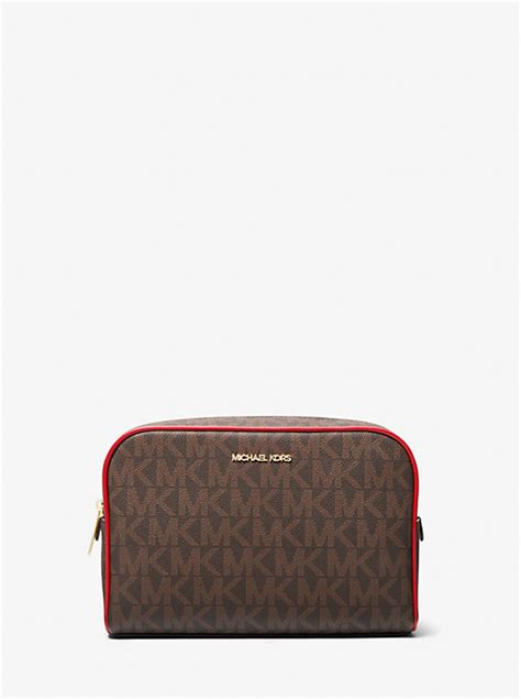 michael kors jet set travelza geldbörse|Jet Set Travel Large Signature Logo and Metallic  .